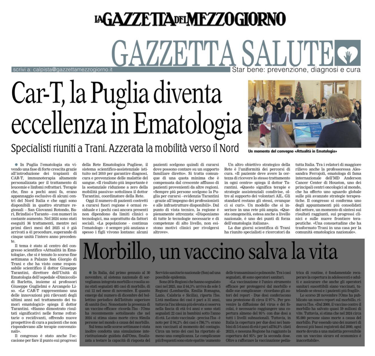 La Gazzetta del Mezzogiorno