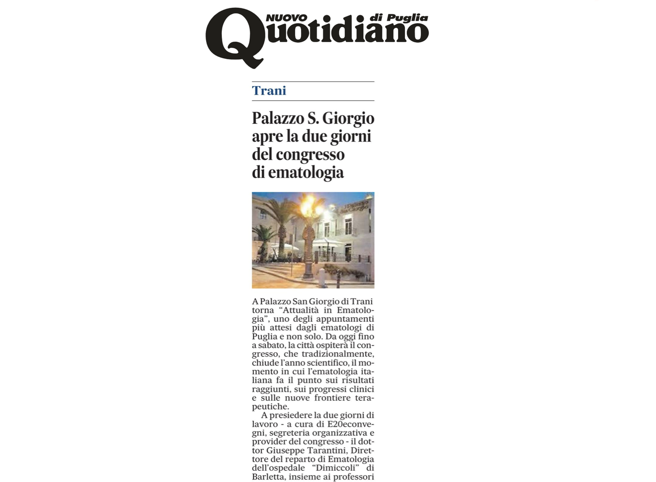 Nuovo Quotidiano di Puglia
