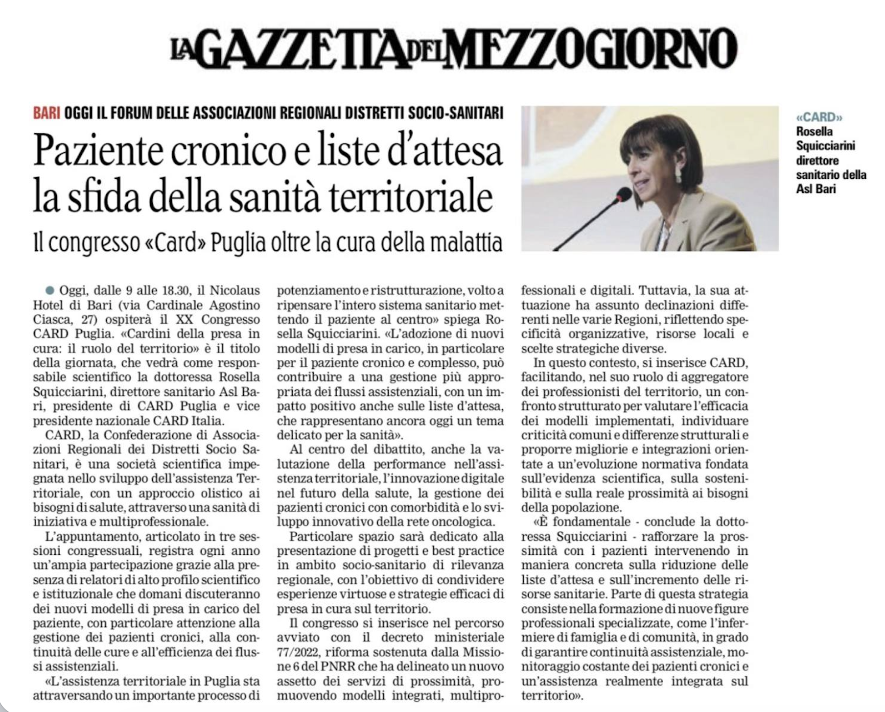 La Gazzetta del Mezzogiorno